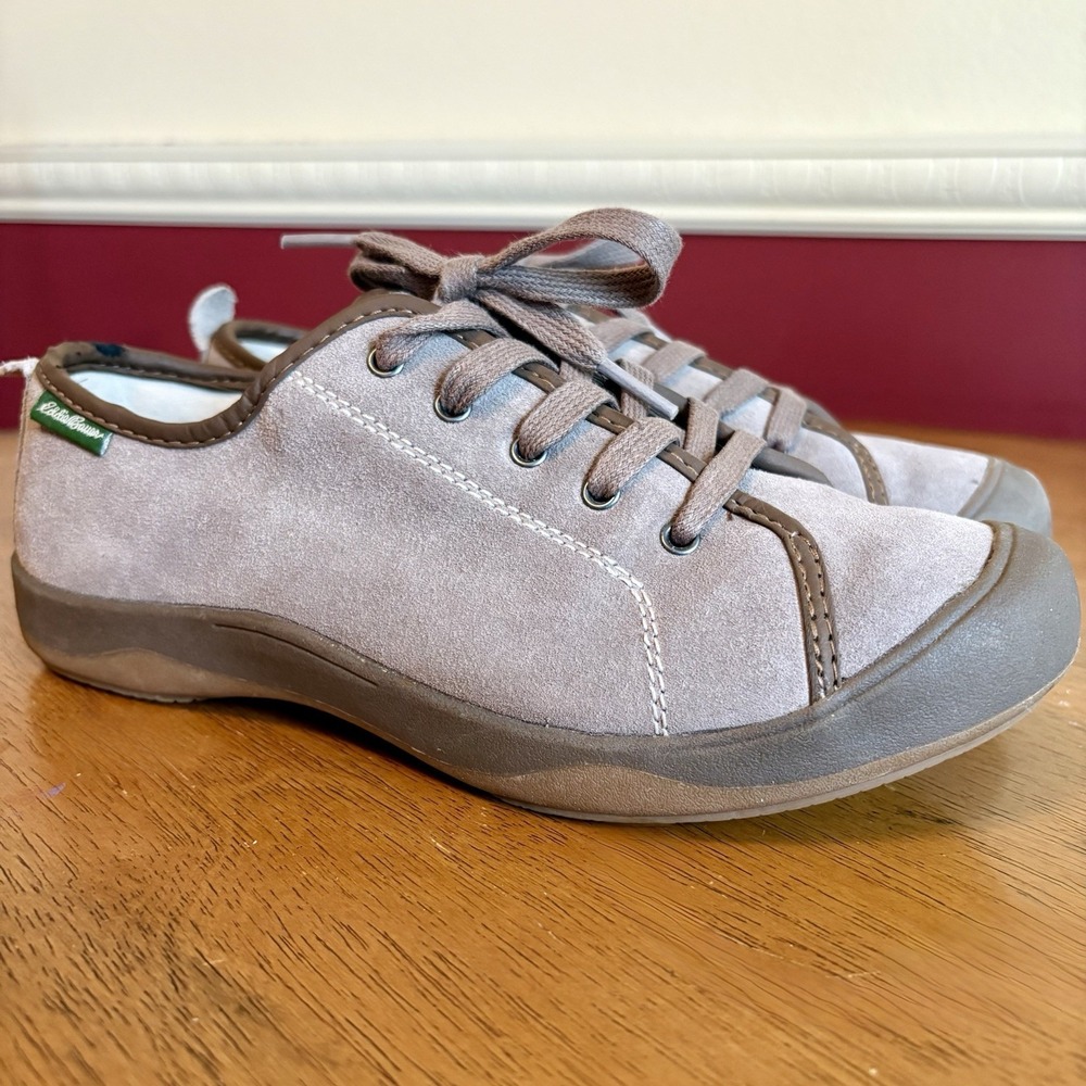 Eddie Bauer Henderson Pine Suede Leather casual lace up shoes